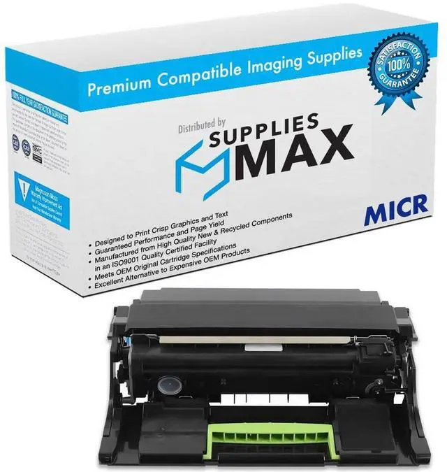 Main image of MICR Lexmark B2865/M5270/MS-725/MS-821/MS-822/MS-823/MS-825/MX-721/MX-722/MX-725/MX-822/MX-826/XM-5365/7375 Series Imaging Drum (150000 Page Yield) (58D0ZA0)