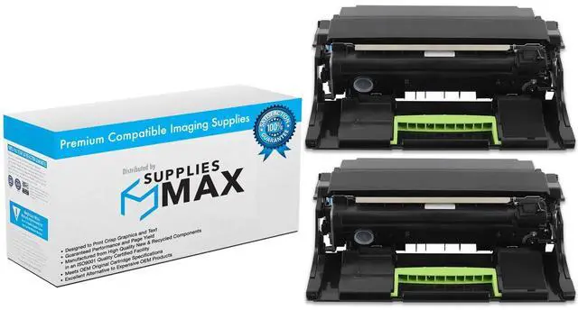 Main image of Compatible Lexmark B2865/M5270/MS-725/MS-821/MS-822/MS-823/MS-825/MX-721/MX-722/MX-725/MX-822/MX-826/XM-5365/7375 Imaging Drum Unit (2/PK-150000 Page Yield) (58D0ZA0_2PK)