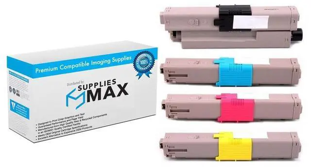 Main image of Compatible Okidata MPS-2731MC High Yield Toner Cartridge Combo Pack (BK/C/M/Y) (TYPE 17) (4497356MP)