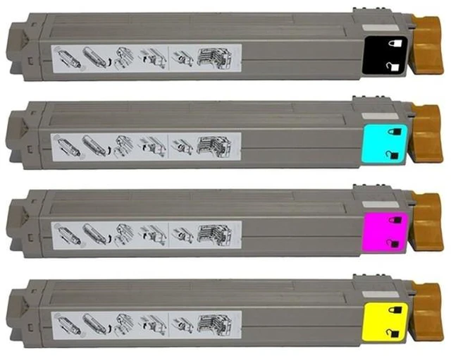 Alt view image 2 of 7 - SuppliesMAX Compatible Replacement for Okidata ES-8453/ES-8473/ES-8483 Series Toner Cartridge Combo Pack (BK/C/M/Y) (45862820MP)