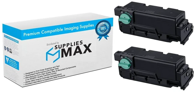 Main image of SuppliesMAX Compatible Replacement for Samsung ProXpress M4560FX/ProXpress M4562FX/ProXpress M4580FX Extra High Yield Toner Cartridge (2/PK-40000 Page Yield) (SV130A)