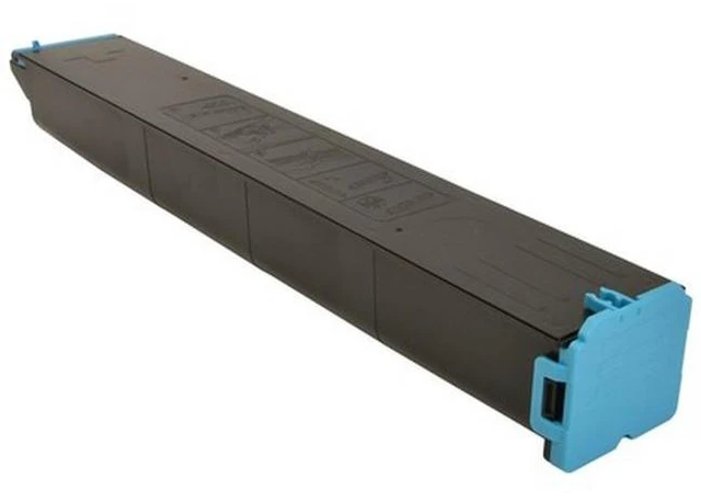 Alt view image 2 of 7 - SuppliesMAX Compatible Replacement for Sharp MX-2651/MX-3051/MX-3071S/MX-3551/MX-3571S/MX-4071S/MX-5071S/MX-6051/MX-6071S Series Cyan Toner Cartridge (24000 Page Yield) (MX-61NTCA)