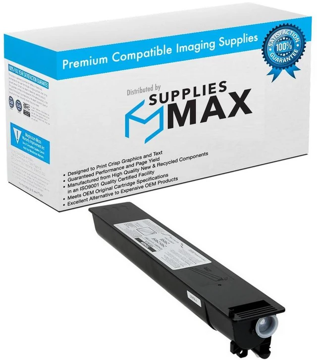 Main image of SuppliesMAX Compatible Replacement for Toshiba e-STUDIO 2505F/e-STUDIO 2505H Black Toner Cartridge (10000 Page Yield) (T-2505U)