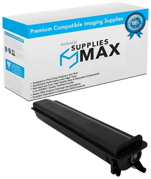Main image of SuppliesMAX Compatible Replacement for Toshiba e-STUDIO 2018A/2518A/3018A/3018AG/3518A/4518A/5018A/5018AG Black Toner Cartridge (43900 Page Yield) (T-5018U)