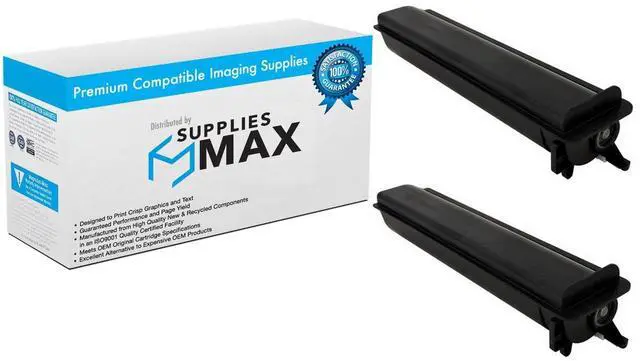Main image of Compatible Toshiba e-STUDIO 2018A/2518A/3018A/3018AG/3518A/4518A/5018A/5018AG Black Toner Cartridge (2/PK-43900 Page Yield) (T-5018U_2PK)