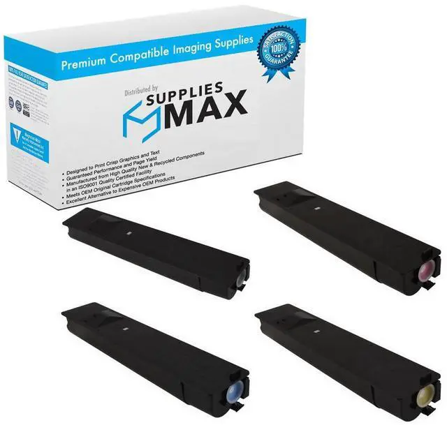 Main image of Compatible Toshiba e-STUDIO 2505AC/e-STUDIO 3005AC/e-STUDIO 3505AC/e-STUDIO 4505AC/e-STUDIO 5005AC Toner Cartridge Combo Pack (BK/C/M/Y) (T-FC505UMP)
