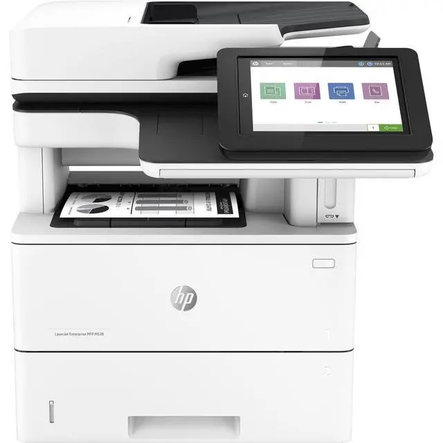 Main image of HP LaserJet Enterprise MFP M528f Monochrome Laser Printer-Toner Value Bundle Pack (1PV65A#BGJ_TONERVB)