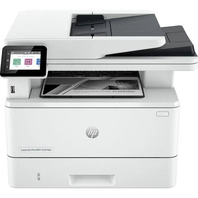 Main image of HP LaserJet Pro MFP 4101fdne All-in-One Monochrome Laser Printer-Toner Value Bundle Pack (2Z618E#BGJ_TONERVB)