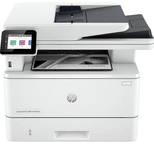 Main image of HP LaserJet Pro MFP 4101fdwe All-in-One Monochrome Wireless Laser Printer-Toner Value Bundle Pack (2Z619E#BGJ_TONERVB)