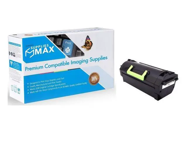 Main image of SuppliesMAX Compatible Replacement for Lexmark MS-417dn/MS-517dn/MS-617dn/MX-417de/MX-517de/MX-617de Series High Yield Toner Cartridge (8500 Page Yield) (51B1H00)