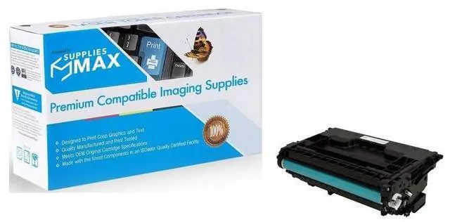 Main image of SuppliesMAX Compatible Replacement for HP Laser Jet Enterprise M608/M609/M631/M632/M633 Series Black High Yield Toner Cartridge (25000 Page Yield) (NO. 37X) (CF237X)