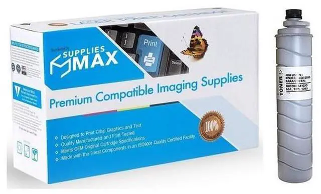 Main image of SuppliesMAX Compatible Replacement for Gestetner Corp 3222/3227/P7032 Toner Cartridge (11000 Page Yield) (TYPE 2110D) (89846)