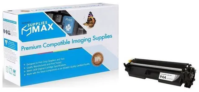 Main image of SuppliesMAX Compatible Replacement for HP Laser Jet Pro M118DW/M148DW/M148FDW/M149DW Black Toner Cartridge (1200 Page Yield) (NO. 94A) (CF294A)