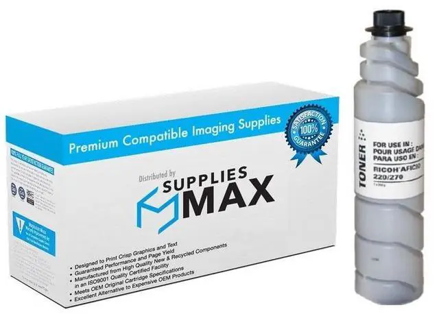 Main image of SuppliesMAX Compatible Replacement for Savin 9922DP/9927DP/SLP-27/SLP-32 Toner Cartridge (11000 Page Yield) (TYPE ST27) (9846)