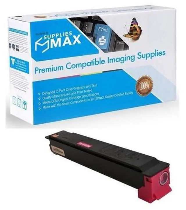 Main image of SuppliesMAX Compatible Replacement for Kyocera Mita TASKalfa 306ci/TASKalfa 307ci/TASKalfa 308ci Magenta Toner Cartridge (7000 Page Yield) (TK-5197M) (1T02R4BUS0)