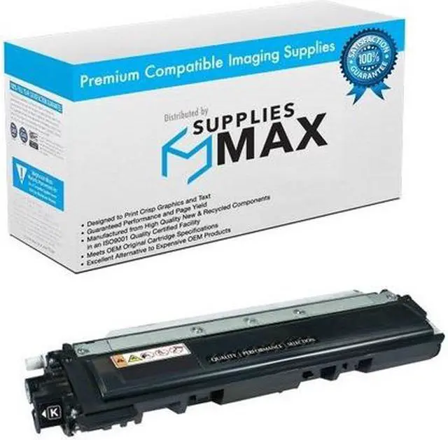 Main image of SuppliesMAX Compatible Replacement for Brother HL-3040CN/HL-3075DW/HL-8370/MFC-9010CN/MFC-9320C/MFC-9325CW Black Toner Cartridge (2200 Page Yield) (TN-210BK)