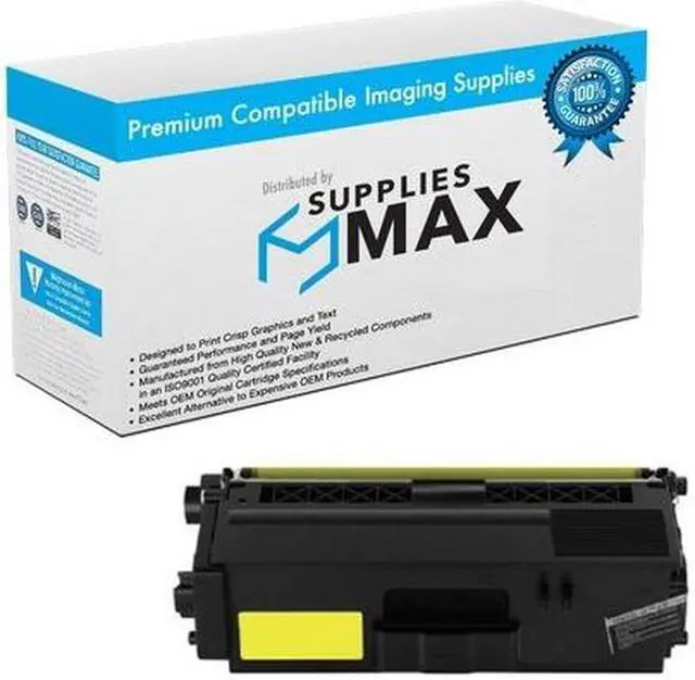 Main image of SuppliesMAX Compatible Replacement for Brother DCP-L8400/DCP-L8450/HL-L8250/HL-L8350/MFC-L8600/MFC-L8650/MFC-L8850 Yellow Toner Cartridge (3500 Page Yield) (TN-336Y)