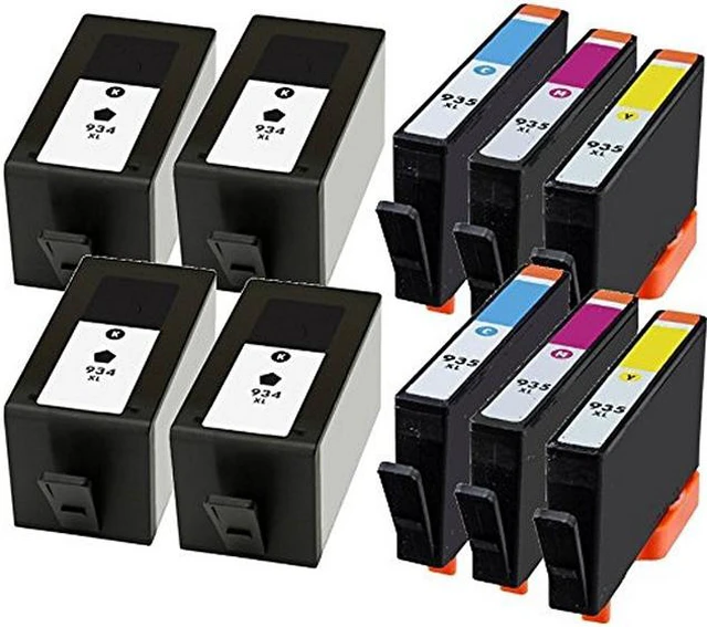 Alt view image 2 of 7 - SuppliesMAX Remanufactured Replacement for HP OfficeJet 6812/6815/6220/ OfficeJet Pro 6230/6830/6835 High Yield Inkjet Combo Pack (4-BK/2-C/M/Y) (NO. 934XL/NO. 935XL) (C2P23AN_4PK/F6U05BN_2PKMP)