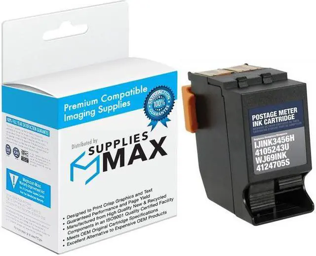 Main image of SuppliesMAX Replacement for NeoPost IJ-35/IJ-40/IJ-45/IJ-50/IJ-60/MSL-350/MSL-450 Red Postage Meter Inkjet (17000 Page Yield) (IJINK3456H)