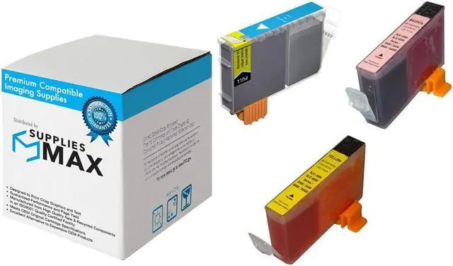 Main image of SuppliesMAX Compatible Replacement for Canon BJC-3000/BJC-6000/BJC-6500/i550/i850/i880/S400/S500/S4500 Inkjet Combo Pack (C/M/Y) (BCI-3e) (4480A263)