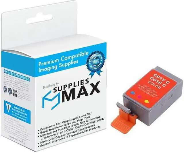 Main image of SuppliesMAX Compatible Replacement for Canon i70/i80/PIXMA IP-90V/PIXUS 50i/80i/IP-90V Color Inkjet (170 Page Yield) (BCI-15C) (8191A003)