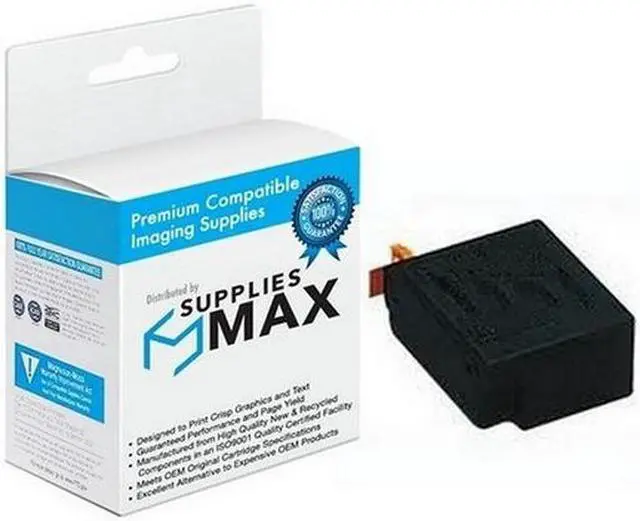 Main image of SuppliesMAX Remanufactured Replacement for Konica Minolta FAX 1200/FAX 1300/FAX 9410/FAX 9450 Black Inkjet (1300IC)