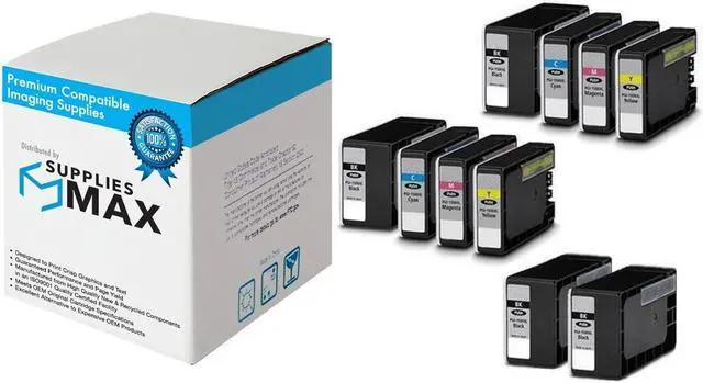 Main image of SuppliesMAX Compatible Replacement for Canon MAXIFY MB-2020/MB-2120/MB-2320/MB-2720 High Yield Inkjet Combo Pack (4-BK/2-C/M/Y) (PGI-1200XL4B2CMY)