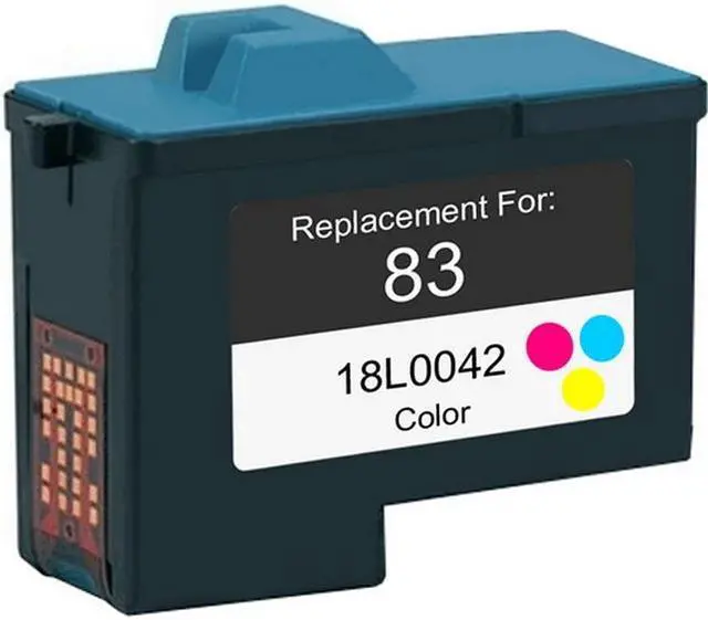 Alt view image 2 of 7 - SuppliesMAX Remanufactured Replacement for Lexmark X5100/X5130/X5150/X5190/X6100/X6150/X6170/X6180/X6190/X65/Z55/Z65N Color Inkjet (450 Page Yield) (NO. 83) (18L0042)