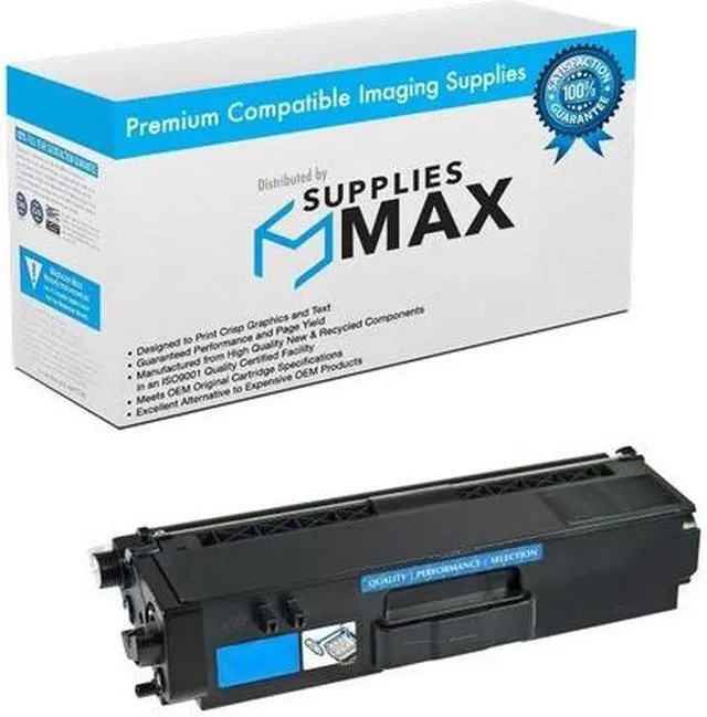 Main image of SuppliesMAX Compatible Replacement for Brother DCP-9050/DCP-9270/HL-4140/HL-4570/MFC-9460/MFC-9560/MFC-9970 Cyan Toner Cartridge (3500 Page Yield) (TN-315C)