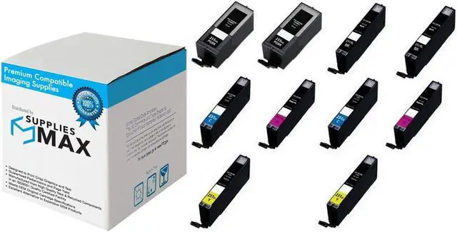 Main image of SuppliesMAX Compatible Replacement for Canon PIXMA iX-6850/MX-722/MX-922/MX-925 Extra High Yield Inkjet Combo Pack (4-BK/2-C/M/Y) (8049B003/6513B004_2PK)
