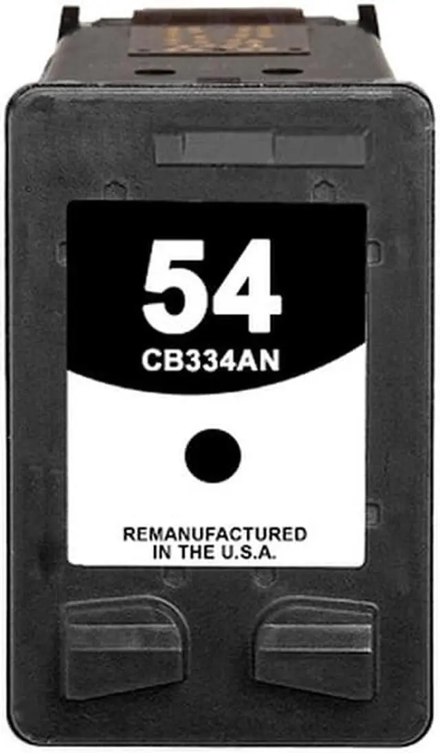Alt view image 2 of 7 - SuppliesMAX Remanufactured Replacement for HP DeskJet F4135/F4140/F4150/F4180/OfficeJet J3625/J3640/J3650/J3680/J5520 Black Inkjet (600 Page Yield) (NO. 54) (CB334AN)