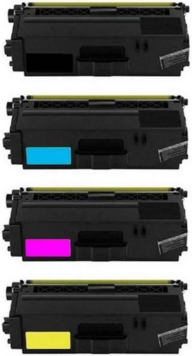 Alt view image 2 of 7 - Compatible Brother DCP-L8400/DCP-L8450/HL-L8250/HL-L8350/MFC-L8600/MFC-L8650/MFC-L8850 Toner Cartridge Combo Pack (BK/C/M/Y) (TN-336-COMBO)