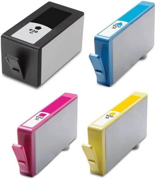 Alt view image 2 of 7 - SuppliesMAX Remanufactured Replacement for HP OfficeJet 6000/OfficeJet 6500/OfficeJet 7000/OfficeJet 7500/OfficeJet PRO 6500 Series High Yield Inkjet Combo Pack (BK/C/M/Y) (NO. 920XL) (CZ142FN)