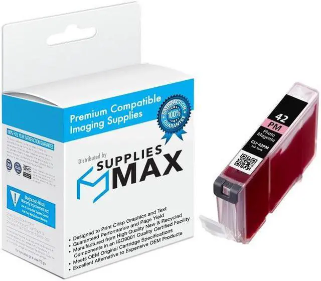 Main image of SuppliesMAX Compatible Replacement for Canon PIXMA PRO 100/PIXMA PRO 100S Series Photo Magenta Inkjet (CLI-42PM) (6389B002)