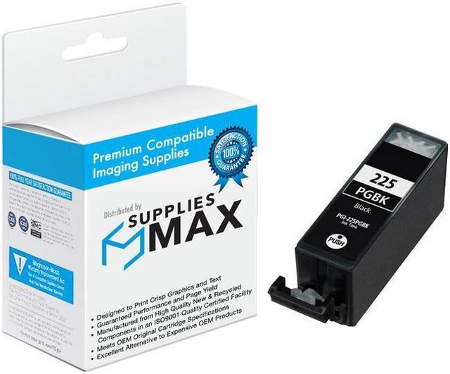 gør dig irriteret designer Mainstream SuppliesMAX Compatible Replacement for Canon PIXMA  iP-4820/4920/MG-5120/6120/MX-712/892 Black Pigment Inkjet (PGI-225BK)  (4530B001) Toner Cartridges (Aftermarket) - Newegg.com