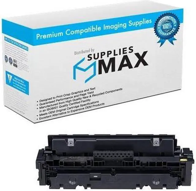 Main image of SuppliesMAX Compatible Replacement for Canon Color imageCLASS LBP-611/LBP-612/LBP-613/MF-631CN/MF-632CDW/MF-633CDW/MF-635CDW Yellow High Yield Toner Cartridge (2200 Page Yield) (1243C001)