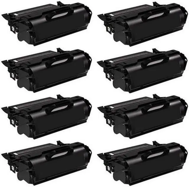 Alt view image 2 of 7 - SuppliesMAX Compatible Replacement for Lexmark X651DE/X652DE/X654DE/X656DE/X656DTE/X658DE/X658DTE-MFP GSA Jumbo High Yield Toner Cartridge (8/PK-40000 Page Yield) (X651H41GJ_8PK)