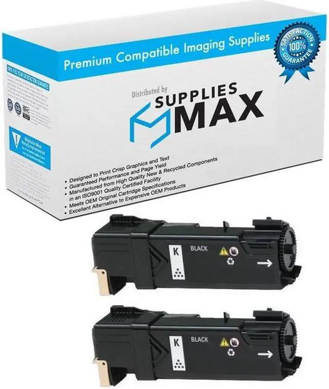 Main image of SuppliesMAX Compatible Replacement for Dell 1320C/1320CN Black Toner Cartridge (2/PK-2000 Page Yield) (2BK132C)