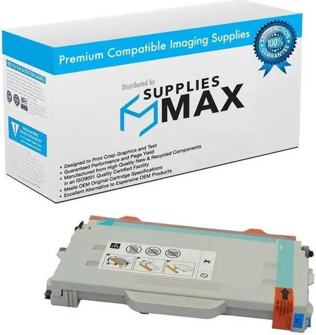 Main image of SuppliesMAX Compatible Replacement for Lexmark C510/C510DTN/C510N Cyan Toner Cartridge (6600 Page Yield) (20K1400)