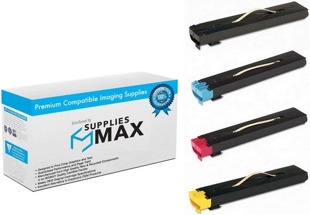 Main image of SuppliesMAX Remanufactured Replacement for Color 550/Color 560/Color 570 Series Toner Cartridge Combo Pack (BK/C/M/Y) (006R0152MP)