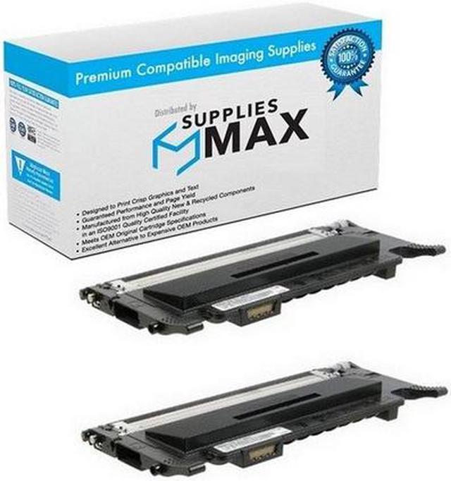 SuppliesMAX Compatible Replacement for Samsung CLP-360/365/CLX-3300/3305/XPress Black Toner Cartridge (2/PK-1500 Page Yield) (CLT-K406S_2PK) Toner (Aftermarket) - Newegg.com