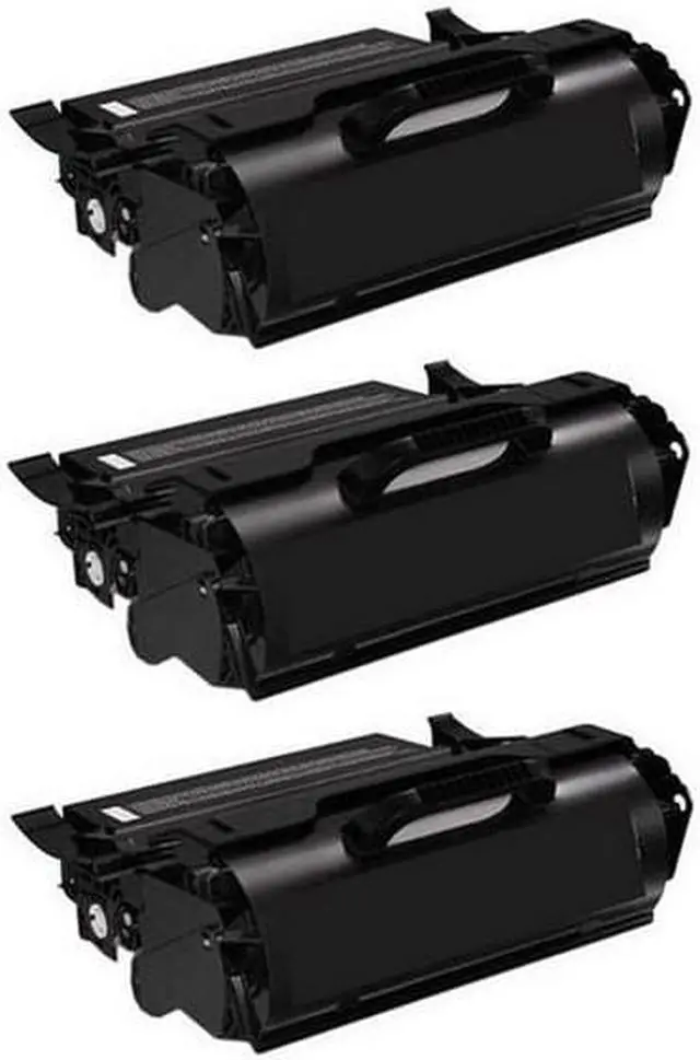 Alt view image 2 of 7 - SuppliesMAX Compatible Replacement for Lexmark X651DE/X652DE/X654DE/X656DE/X656DTE/X658DE/X658DTE-MFP Jumbo High Yield Toner Cartridge (3/PK-40000 Page Yield) (X651H04AJ_3PK)