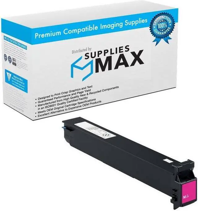 Main image of SuppliesMAX Compatible Replacement for Konica Minolta bizhub C300/bizhub C352/bizhub C352P Magenta Toner Cartridge (12000 Page Yield) (TN-312M) (8938-703)