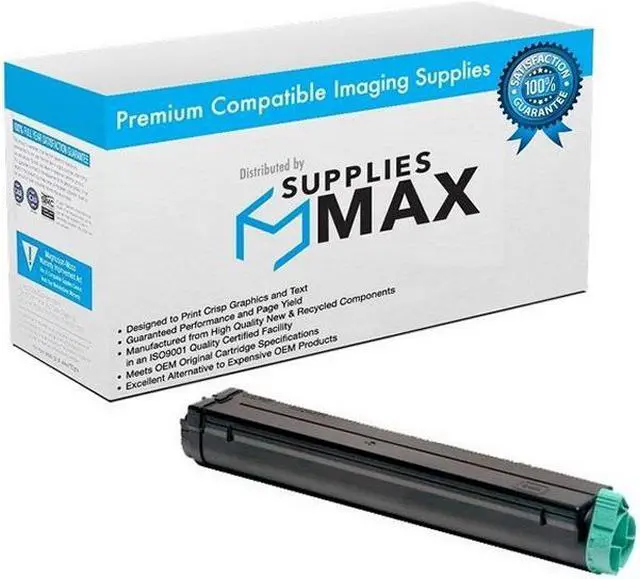Main image of SuppliesMAX Compatible Replacement for Okidata B4400/B4400n/B4550/B4550n/B4600/B4600n/B4600n-MFP/B4600n-PS Series Toner Cartridge (3000 Page Yield) (TYPE 9) (43502301)