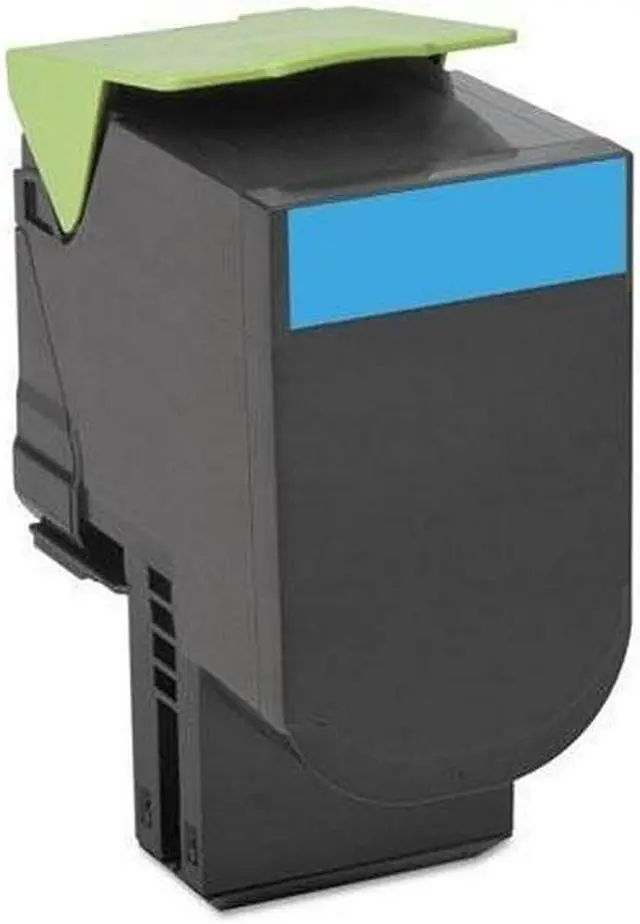 Alt view image 2 of 7 - SuppliesMAX Compatible Replacement for Lexmark CX-510de/CX-510dhe/CX-510dthe Cyan Extra High Yield Toner Cartridge (4000 Page Yield) (NO. 801XC) (80C1XC0)