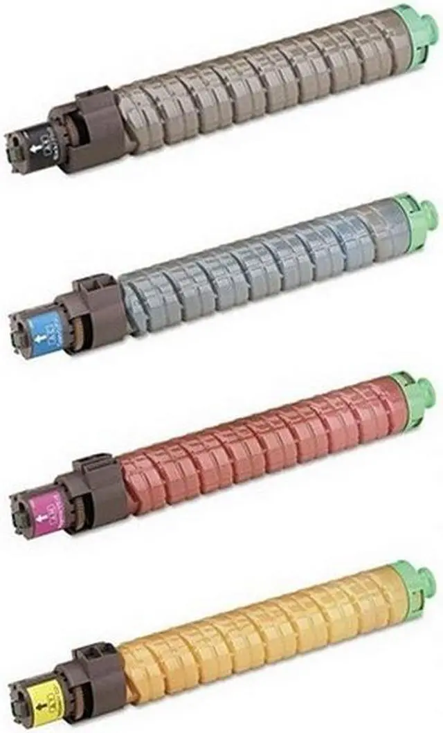 Alt view image 2 of 7 - SuppliesMAX Compatible Replacement for Lanier MP-C2003/C2004/C2011/C2503/C2504 Toner Cartridge Combo Pack (BK/C/M/Y) (TYPE MP-C2503H) (84192MP)