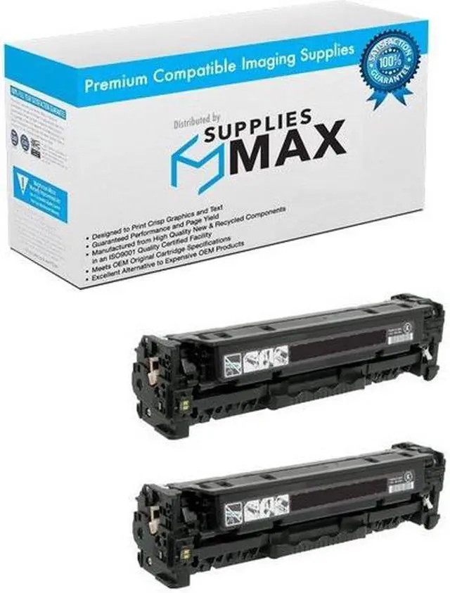 Main image of SuppliesMAX Compatible Replacement for Canon LBP-7200/LBP-7660/LBP-7680/MF-724/MF-722/MF-726/MF-729/MF-8350/MF-8380/MF-8580 Black Toner Cartridge (2/PK-3400 Page Yield) (CRG-118BK) (2662B004AA)