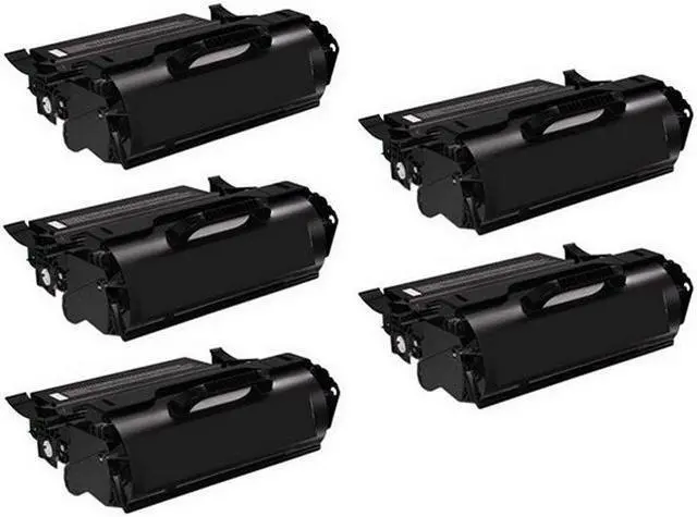 Alt view image 2 of 7 - SuppliesMAX Compatible Replacement for Lexmark X654DE/X656DE/X656DTE/X658DE/X658DTE-MFP Series Jumbo Extra High Yield Toner Cartridge (5/PK-40000 Page Yield) (X654X04EJ_5PK)