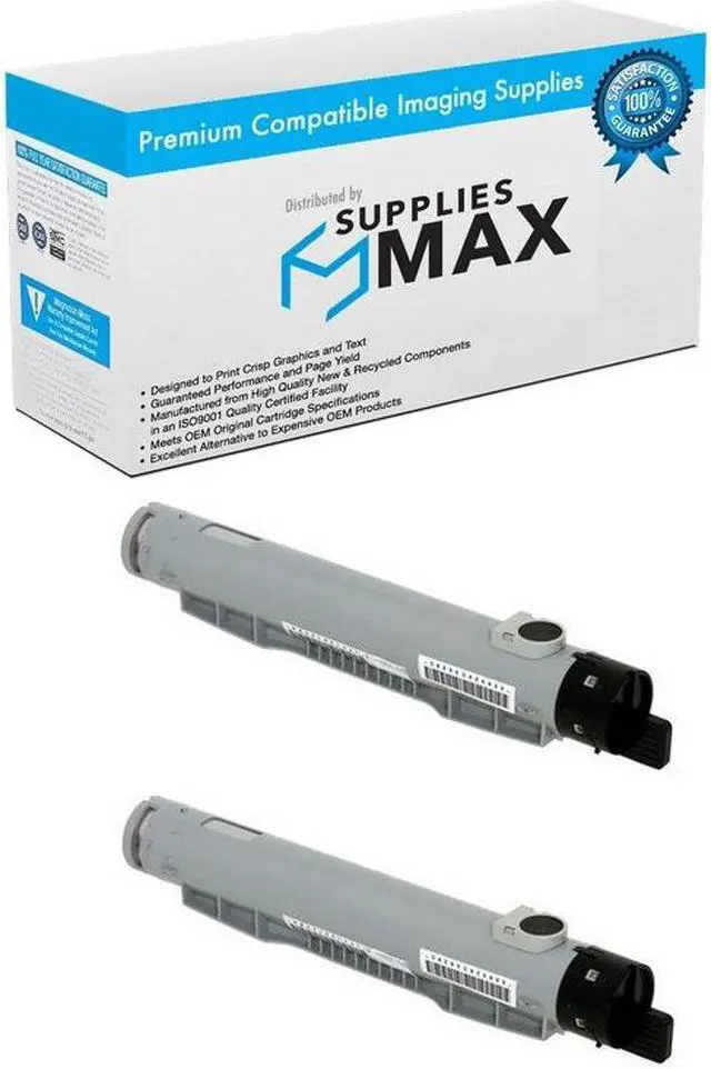 Main image of SuppliesMAX Remanufactured Replacement for Phaser 6300/Phaser 6300DN/Phaser 6300N Series Black High Yield Toner Cartridge (2/PK-7000 Page Yield) (106R01085_2PK)