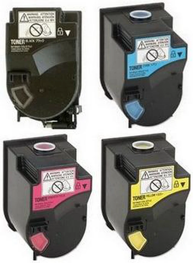 Alt view image 2 of 7 - SuppliesMAX Compatible Replacement for Pitney-Bowes CM-3520/CM-3525/CM-4520 Toner Cartridge Combo Pack (BK/C/M/Y) (493MP)